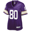 Image of Cris Carter Minnesota Vikings Pro Line Women's Retired Player Jersey – Purple 2018/2019