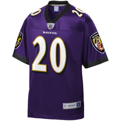 Ed Reed Baltimore Ravens Pro Line Retired Team Player Jersey – Purple 2018/2019