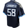 Image of Harold Landry Tennessee Titans Pro Line Team Color Player Jersey – Navy 2018/2019