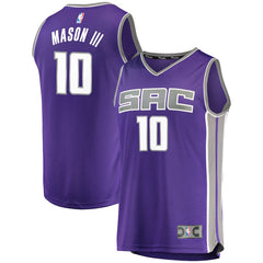 Frank Mason III Sacramento Kings Branded Fast Break Road Player Jersey - Purple