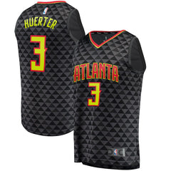 Kevin Huerter Atlanta Hawks Branded Fast Break Jersey - Icon Edition - Black