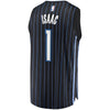 Image of Jonathan Isaac Orlando Magic Branded Fast Break Player Jersey - Statement Edition - Black