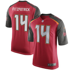 Ryan Fitzpatrick Tampa Bay Buccaneers Game Jersey – Red 2018/2019