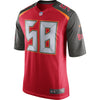 Image of Kwon Alexander Tampa Bay Buccaneers Game Jersey - Red 2018/2019