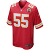 Image of Dee Ford Kansas City Chiefs Game Jersey - Red