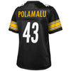 Image of Troy Polamalu Pittsburgh Steelers Pro Line Women's Retired Player Jersey – Black 2018/2019