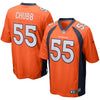 Image of Bradley Chubb Denver Broncos 2018 NFL Draft First Round Pick Game Jersey  Orange