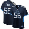 Image of Sharif Finch Tennessee Titans Pro Line Women's Jersey – Navy 2018/2019