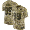 Image of J.J. Watt Houston Texans Salute to Service Limited Jersey  Camo