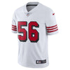 Image of Reuben Foster San Francisco 49ers Color Rush Vapor Untouchable Limited Player Jersey – White 2018/2019