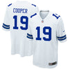 Image of Amari Cooper Dallas Cowboys Game Jersey – White 2018/2019