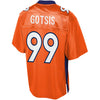 Image of Adam Gotsis Denver Broncos NFL Pro Line Player Jersey - Orange