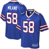 Image of Matt Milano Buffalo Bills Pro Line Player Jersey - Royal 2018/2019
