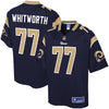 Image of Andrew Whitworth Los Angeles Rams NFL Pro Line Player Jersey - Navy