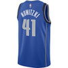 Image of Dirk Nowitzki Dallas Mavericks Swingman Jersey Royal - Icon Edition