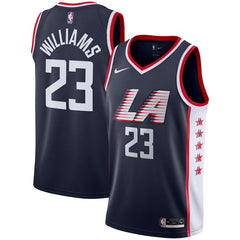 Lou Williams LA Clippers 2018/19 Swingman Jersey – City Edition – Navy