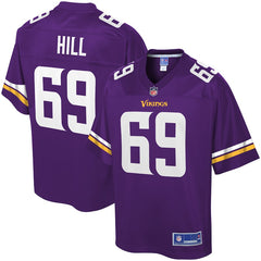 Rashod Hill Minnesota Vikings Pro Line Team Color Player Jersey – Purple 2018/2019