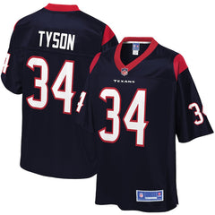 Mike Tyson Houston Texans NFL Pro Line Player Jersey  Navy