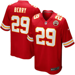 Eric Berry Kansas City Chiefs Game Jersey - Red