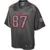 Image of Travis Kelce Kansas City Chiefs NFL Pro Line Fashion Static Jersey - Gray