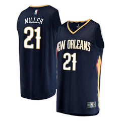 Darius Miller New Orleans Pelicans Branded Fast Break Player Jersey - Icon Edition – Navy