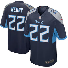 Derrick Henry Tennessee Titans New Game Jersey – Navy 2018/2019