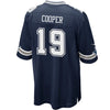 Image of Amari Cooper Dallas Cowboys Game Jersey – Navy 2018/2019