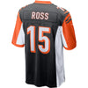 Image of John Ross III Cincinnati Bengals Game Jersey - Black 2018/2019