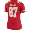 Image of Travis Kelce Kansas City Chiefs Women's Color Rush Legend Jersey - Red