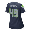 Image of Shaquem Griffin Seattle Seahawks Women's Draft Pick Game Jersey – Navy 2018/2019