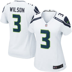 Russell Wilson Seattle Seahawks Women's Game Jersey - White 2018/2019