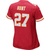 Image of Kareem Hunt Kansas City Chiefs Women's Game Jersey - Red