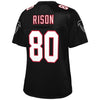 Image of Andre Rison Atlanta Falcons Pro Line Women's Retired Player Jersey – Black 2018/2019