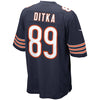 Image of Chicago Bears Mike Ditka Retired Player Game Jersey - Navy 2018/2019