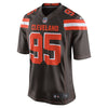 Image of Myles Garrett Cleveland Browns Game Jersey - Brown 2018/2019