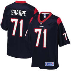 David Sharpe Houston Texans NFL Pro Line Player Jersey  Navy