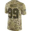 Image of J.J. Watt Houston Texans Salute to Service Limited Jersey  Camo