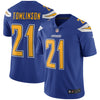 Image of LaDainian Tomlinson Los Angeles Chargers Color Rush Vapor Untouchable Retired Player Limited Jersey  Navy