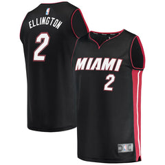 Wayne Ellington Miami Heat Branded Fast Break Player Jersey - Icon Edition – Black