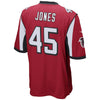 Image of Deion Jones Atlanta Falcons Game Jersey - Red 2018/2019