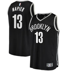 Shabazz Napier Brooklyn Nets Branded Fast Break Jersey - Icon Edition - Black