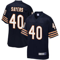 Gale Sayers Chicago Bears Pro Line Retired Team Player Jersey – Navy 2018/2019