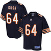 Image of Eric Kush Chicago Bears Pro Line Player Jersey - Navy 2018/2019