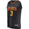 Image of Kevin Huerter Atlanta Hawks Branded Fast Break Jersey - Icon Edition - Black