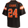 Image of Nick Chubb Cleveland Browns Pro Line Player Jersey – Brown 2018/2019