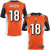 Image of AJ Green Cincinnati Bengals Elite Jersey - Orange 2018/2019