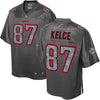 Image of Travis Kelce Kansas City Chiefs NFL Pro Line Fashion Static Jersey - Gray