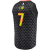 Image of Jeremy Lin Atlanta Hawks Branded Fast Break Jersey - Icon Edition - Black