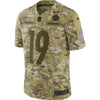 Image of JuJu Smith-Schuster Pittsburgh Steelers Salute to Service Limited Jersey – Camo 2018/2019