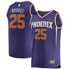 Mikal Bridges Phoenix Suns Branded Fast Break Jersey - Icon Edition - Purple